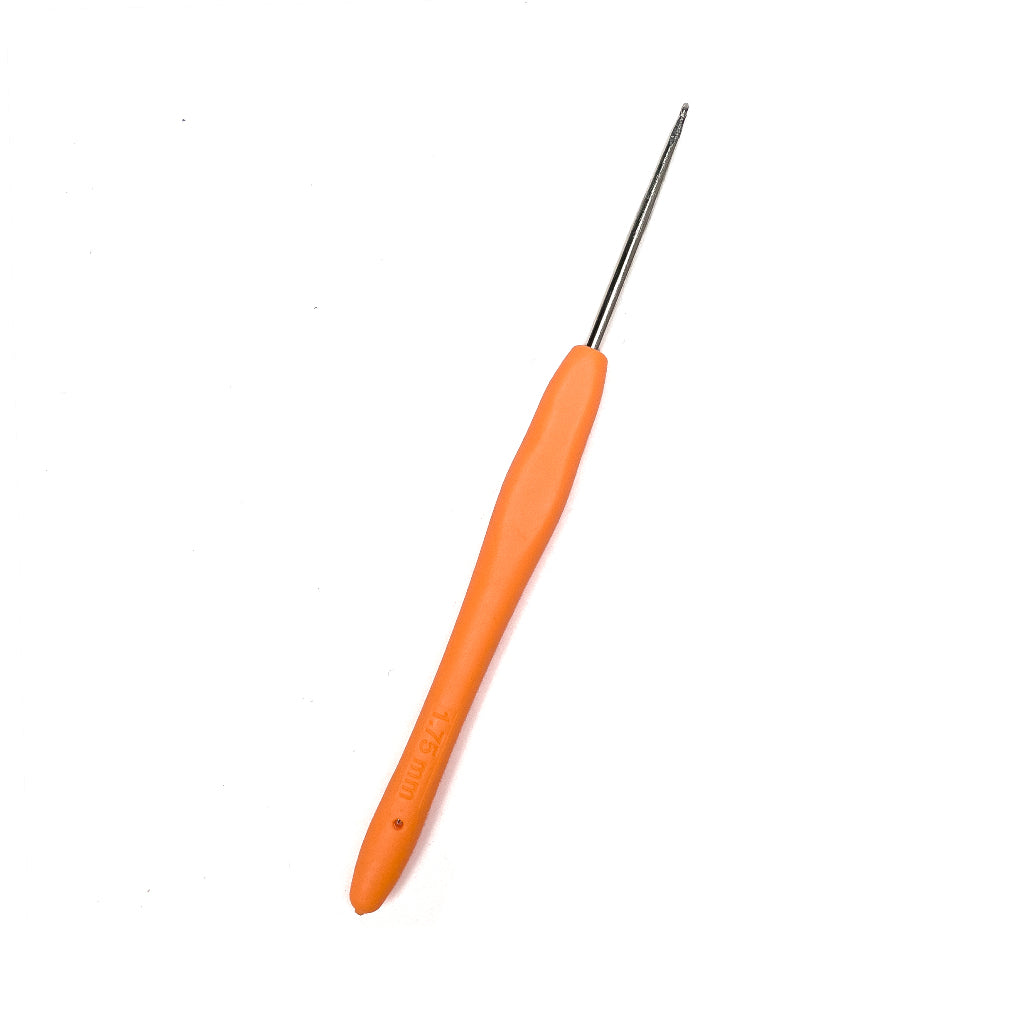Ergonomic Lace Crochet Hook Hooks with Rubber Silicone Silicon Soft Handle 0.5-2.75mm