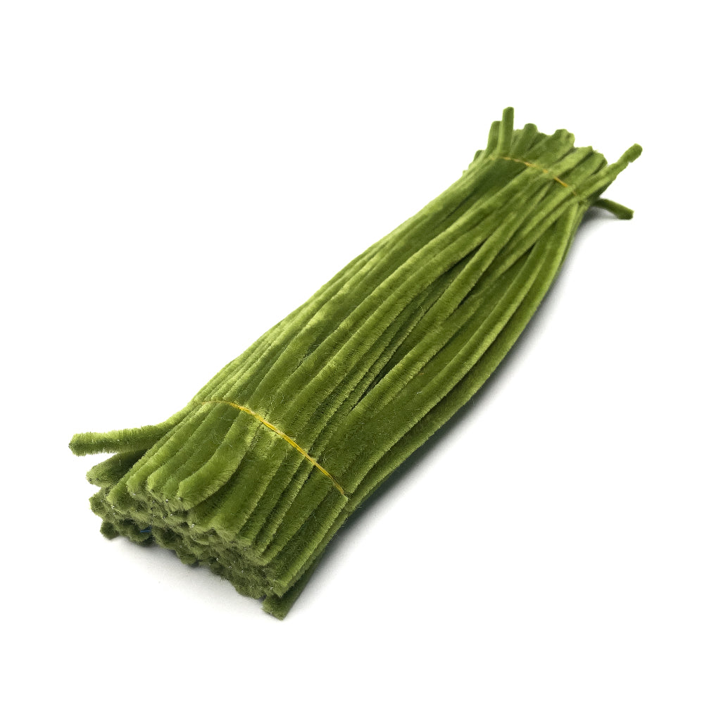 Fuzzy Wire / Chenille Stem Stems / Colorful Twist Stick Sticks / Pipe Cleaner Cleaners (100pcs)