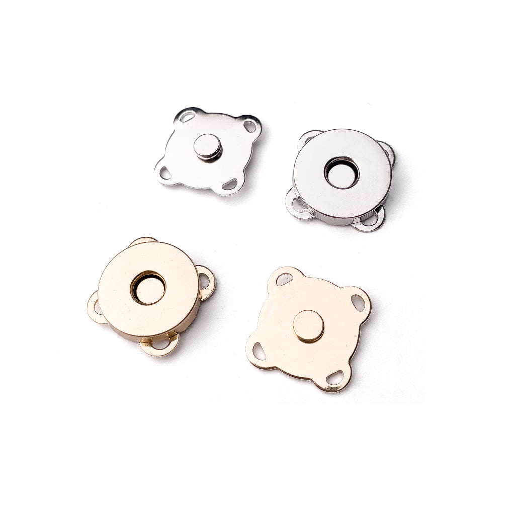 Magnetic Snap Button 18mm Buttons Clasp Sew Fastener Closure DIY Purse Handbag Closure