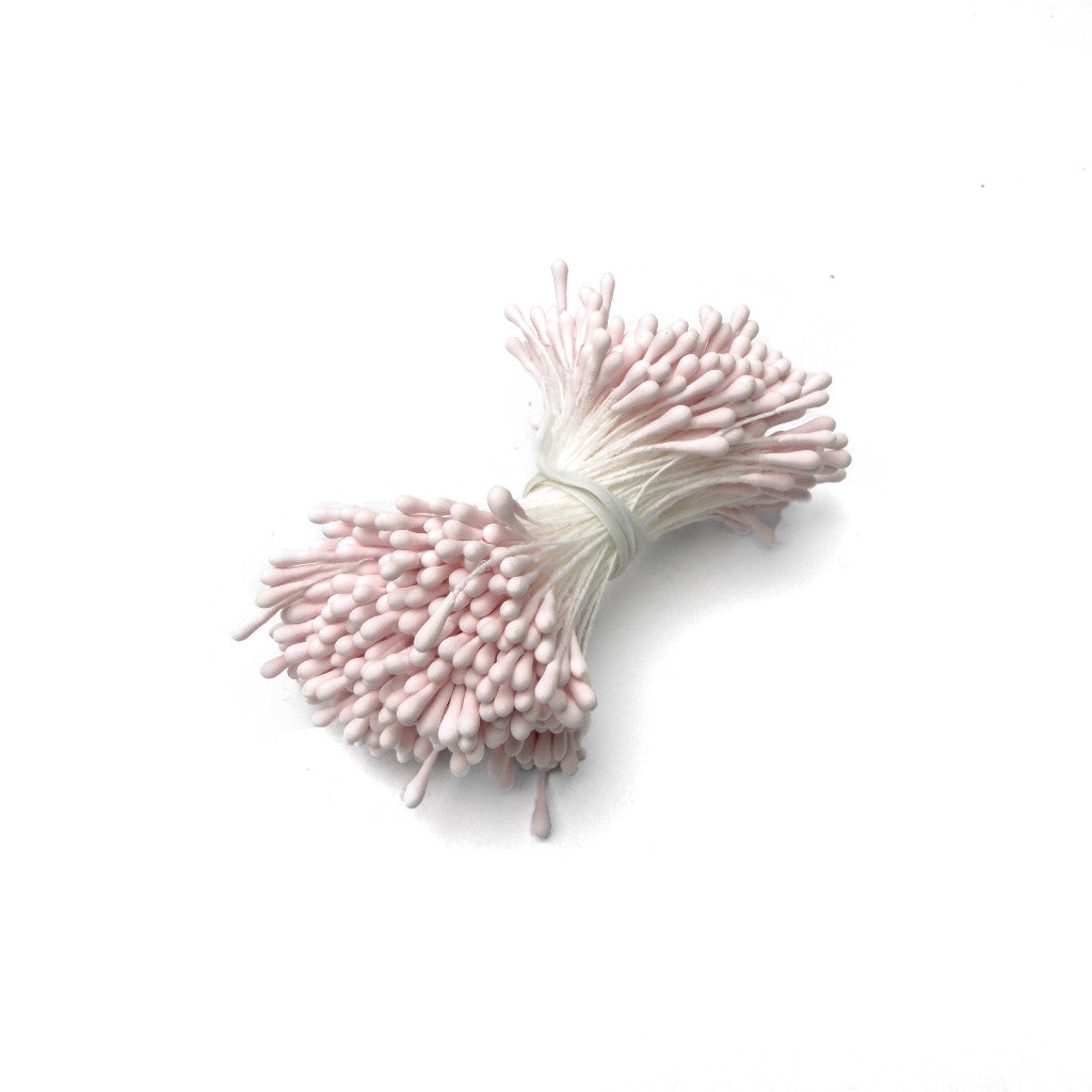 300-400pcs Artificial Flower Stamen Round Matte 2*60mm Artificial Floral Stamens for DIY Crafts