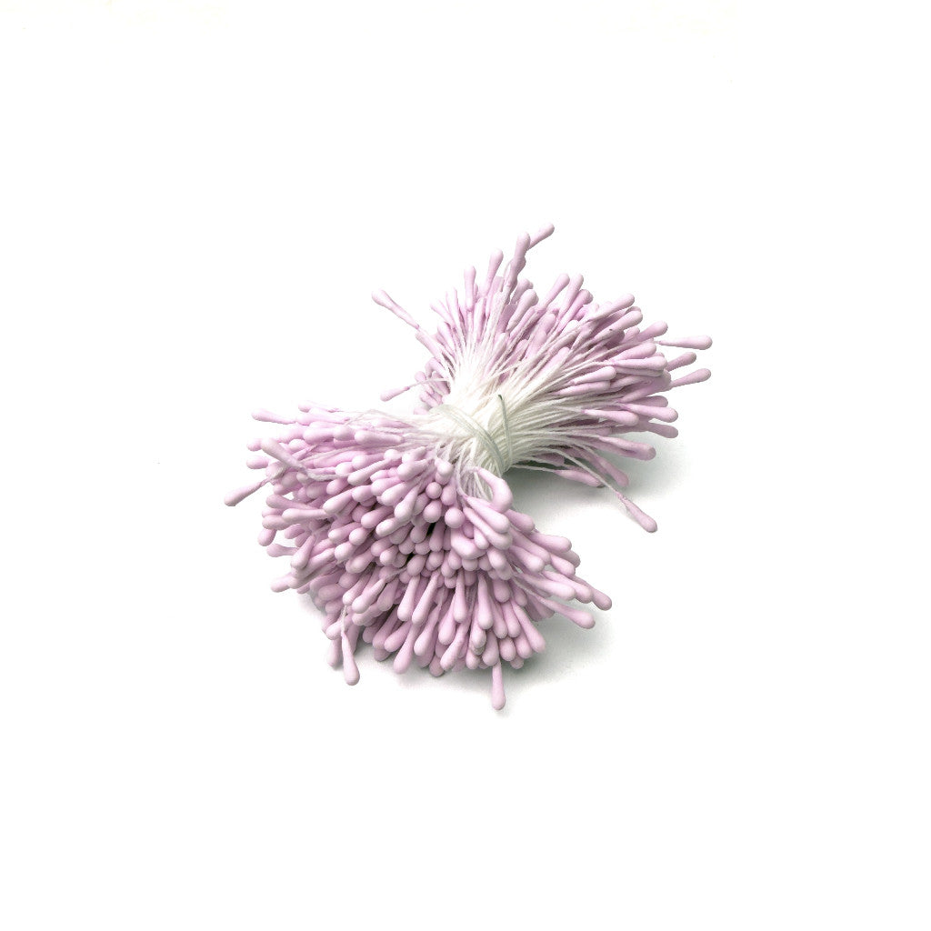 300-400pcs Artificial Flower Stamen Round Matte 2*60mm Artificial Floral Stamens for DIY Crafts