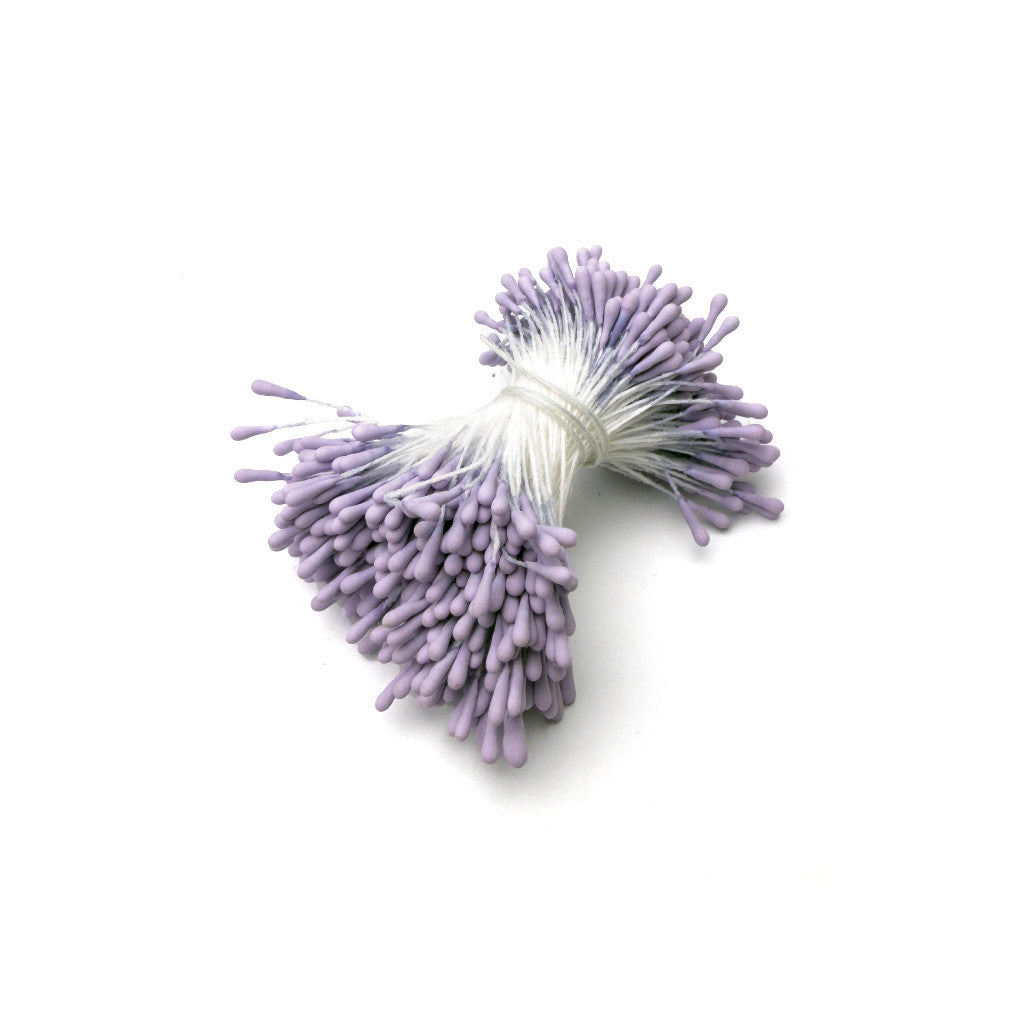 300-400pcs Artificial Flower Stamen Round Matte 2*60mm Artificial Floral Stamens for DIY Crafts