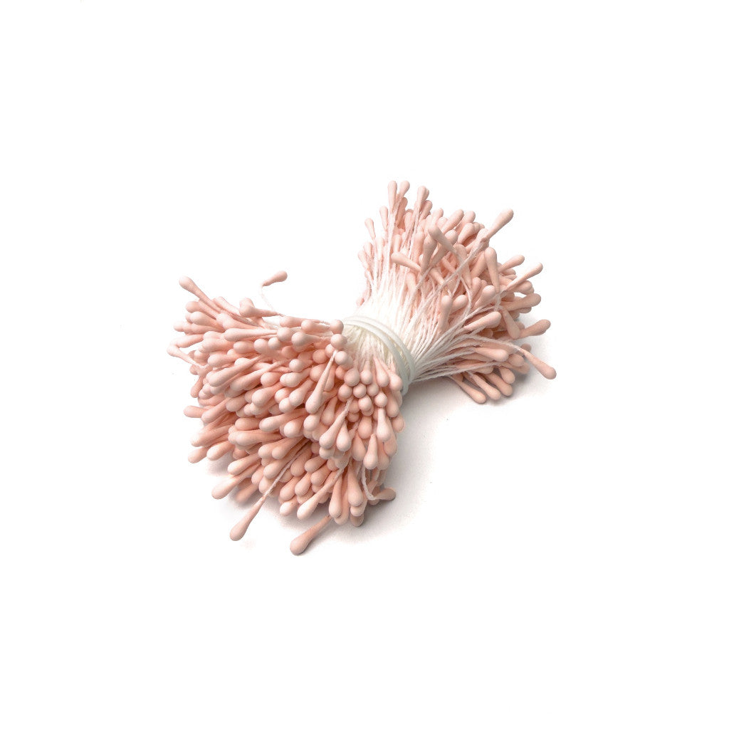 300-400pcs Artificial Flower Stamen Round Matte 2*60mm Artificial Floral Stamens for DIY Crafts