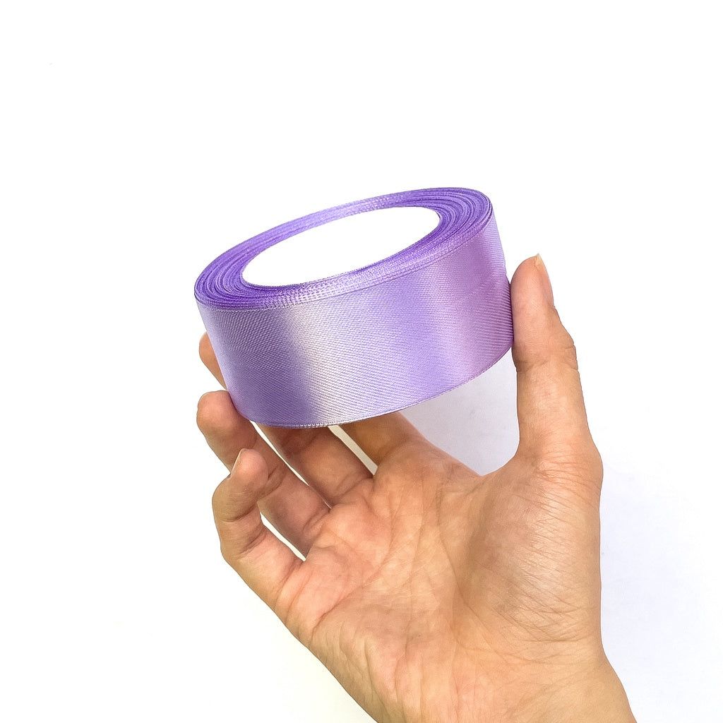 1-1/2 inch Satin Ribbon 40mm Single Faced Gift Wrapping Ribbons (25 yards or 22 meters per roll)