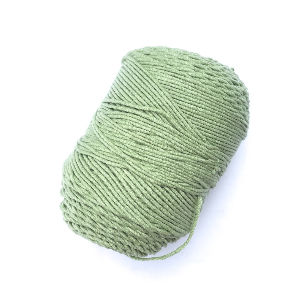 Rainbow Cotton Yarn Cotton-Acrylic Blend Yarn (55% Acrylic, 45% Cotton) 5ply DK (100g)