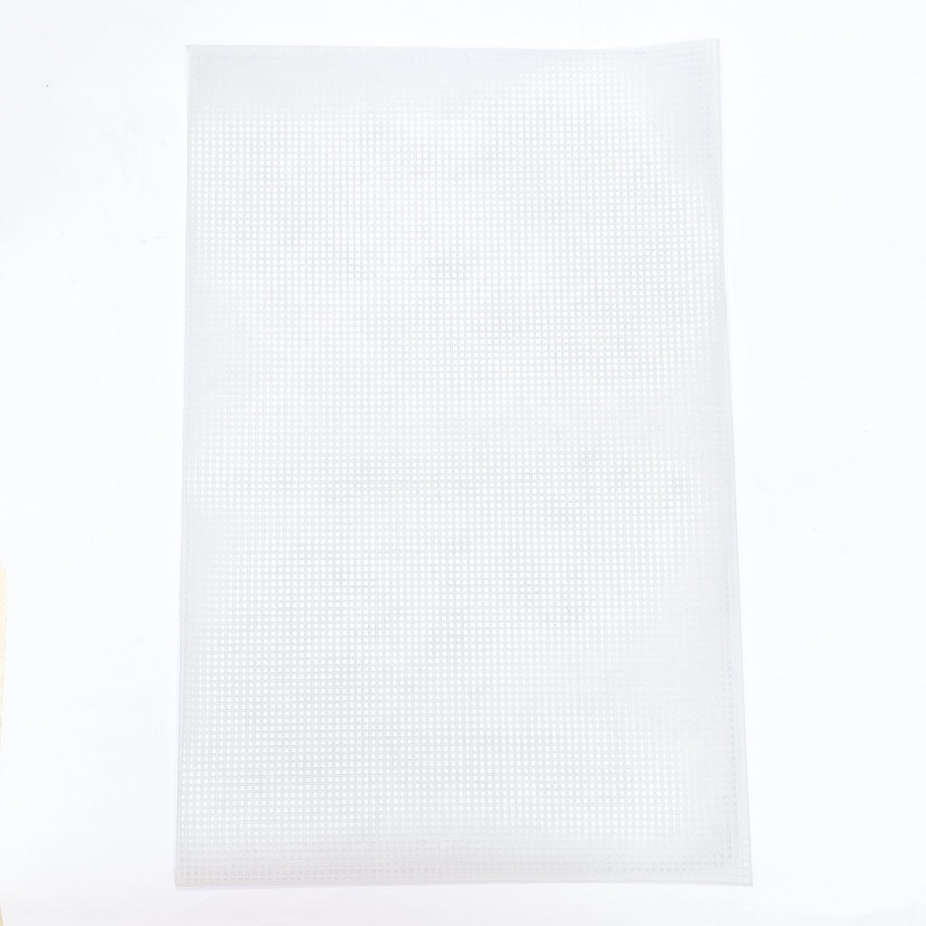 Rectangular Plastic Mesh Cuttable Canvas for DIY Bag