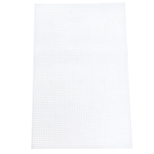 Rectangular Plastic Mesh Cuttable Canvas for DIY Bag