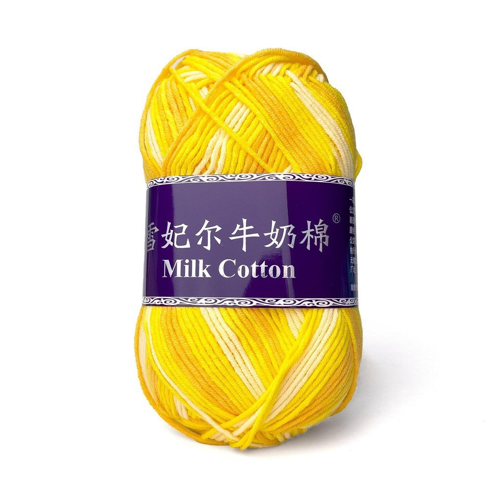 [Snow Princess Brand] 5ply Combed Milk Cotton DK Cotton-Acrylic Blend Yarn 100g - 2 of 2