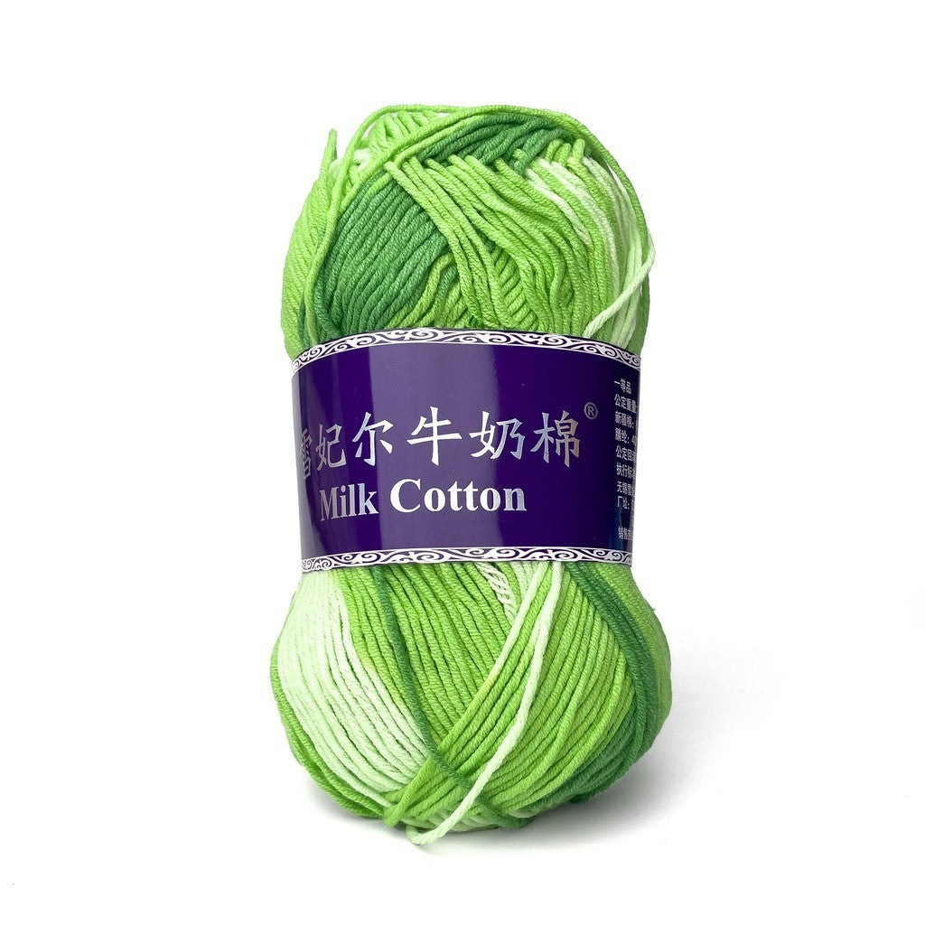 [Snow Princess Brand] 5ply Combed Milk Cotton DK Cotton-Acrylic Blend Yarn 100g - 2 of 2