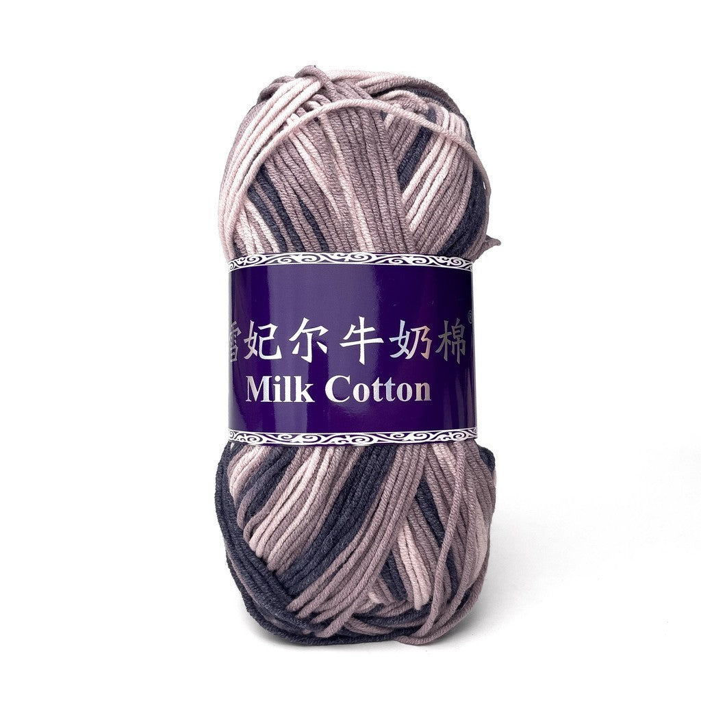 [Snow Princess Brand] 5ply Combed Milk Cotton DK Cotton-Acrylic Blend Yarn 100g - 2 of 2