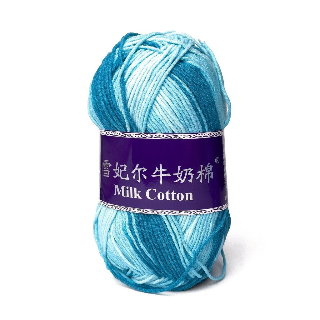 [Snow Princess Brand] 5ply Combed Milk Cotton DK Cotton-Acrylic Blend Yarn 100g - 2 of 2